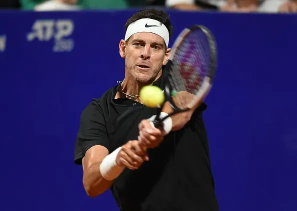 del Potro durante o ATP de Buenos Aires de 2022. Créditos: Marcelo Endelli/Getty Images