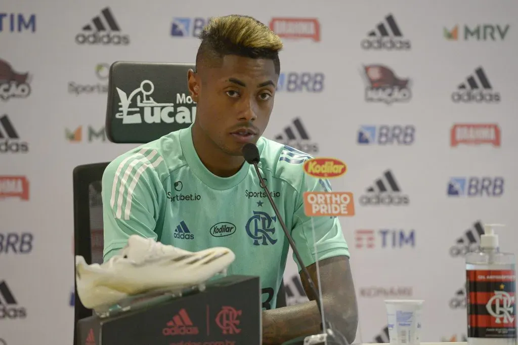 Bruno Henrique tem contrato com o Flamengo até o final de 2023. Foto: Flickr oficial Flamengo