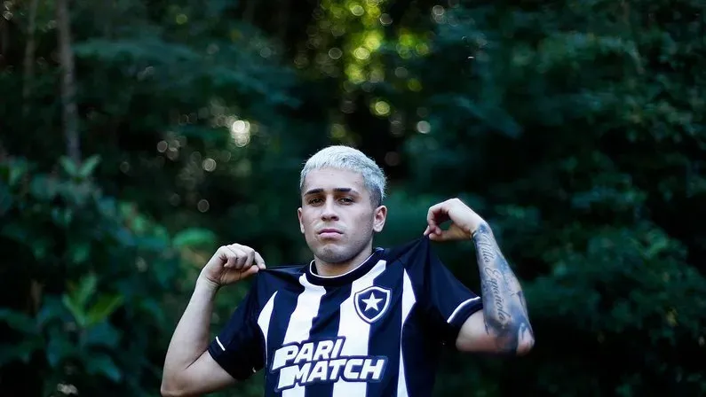 Divulgação/Botafogo – Uruguaio pode se tornar peça fundamental no elenco de Luís Castro