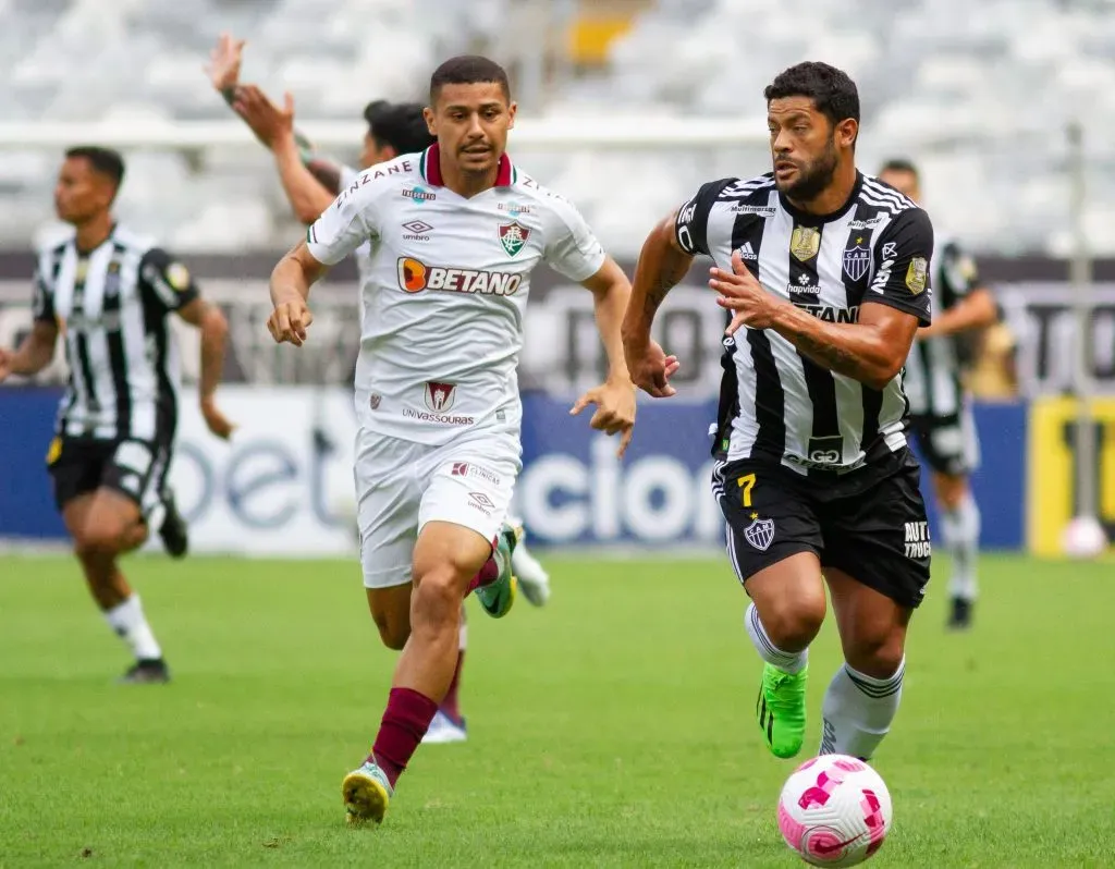 Foto: Fernando Moreno/AGIF – Hulk jogador do Atletico-MG durante partida contra o Fluminense no estadio Mineirao pelo campeonato Brasileiro A 2022.