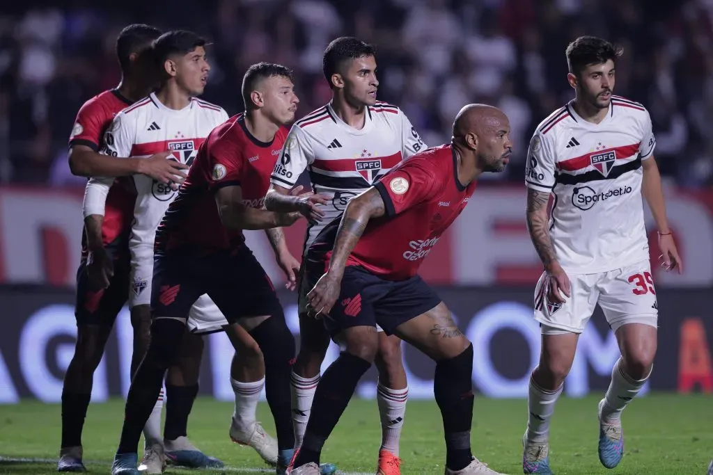 São Paulo X Athletico Paranaense, Campeonato Brasileiro 2023. Foto: Ettore Chiereguini/AGIF