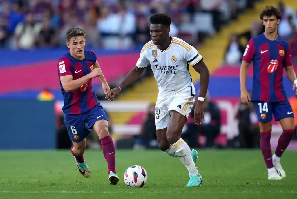 Aurelien Tchouameni – (Photo by Alex Caparros/Getty Images)