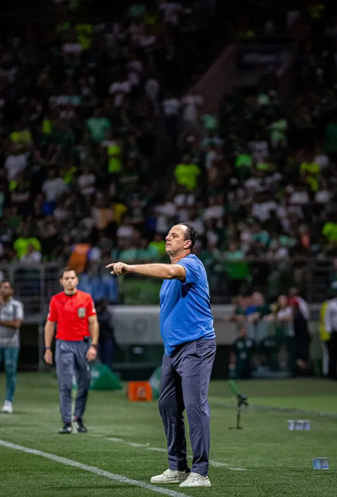 Rogerio Ceni tecnico do Bahia durante partida contra o Palmeiras no estadio Arena Allianz Parque pelo campeonato Brasileiro A 2023. Foto: Mariana Kasten/AGIF