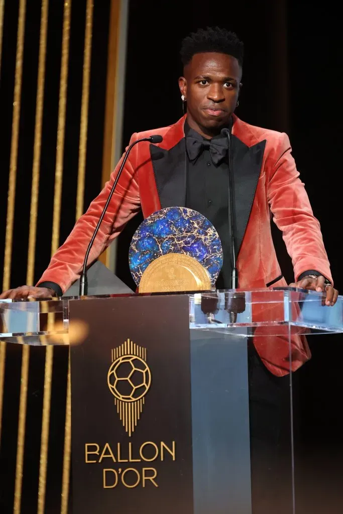 Vinicius Junior faturou o prêmio Socrátes (Photo by Pascal Le Segretain/Getty Images)