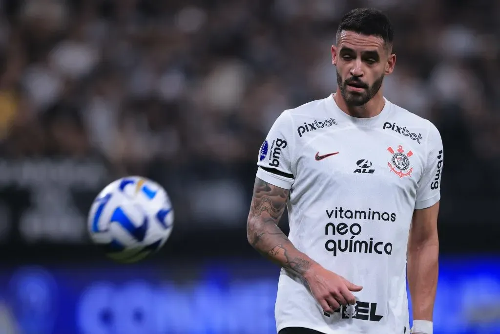 Renato Augusto pelo Corinthians. Foto: Ettore Chiereguini/AGIF