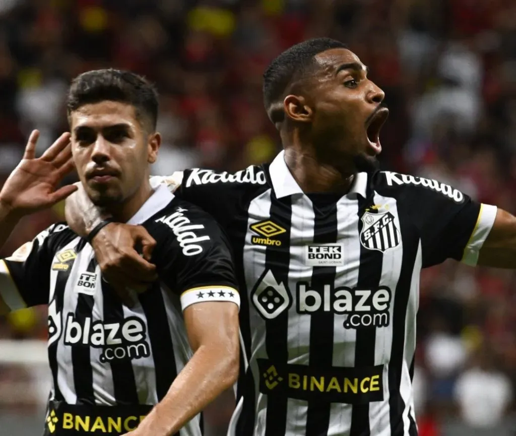 Santos vence Flamengo de virada – Foto: Divulgação Santos