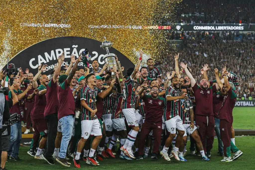 Time de Guerreiros levana a Libertadores da América 2023, no Maracanã – Foto: Flickr Oficial FFC
