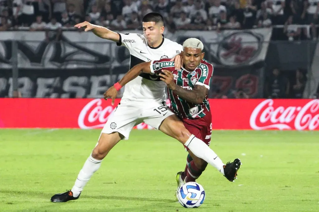 Mateo Gamarra é titular do Olimpia, que só parou na Libertadores pelo campeão Fluminense – Foto: Christian Alvarenga/Getty Images