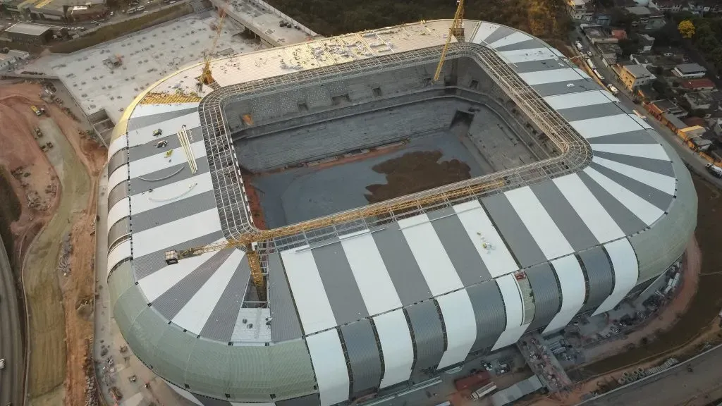 Arena MRV terá gramado sintético afirma Sérgio Coelho. Foto: Flickr oficial Atlético Mineiro