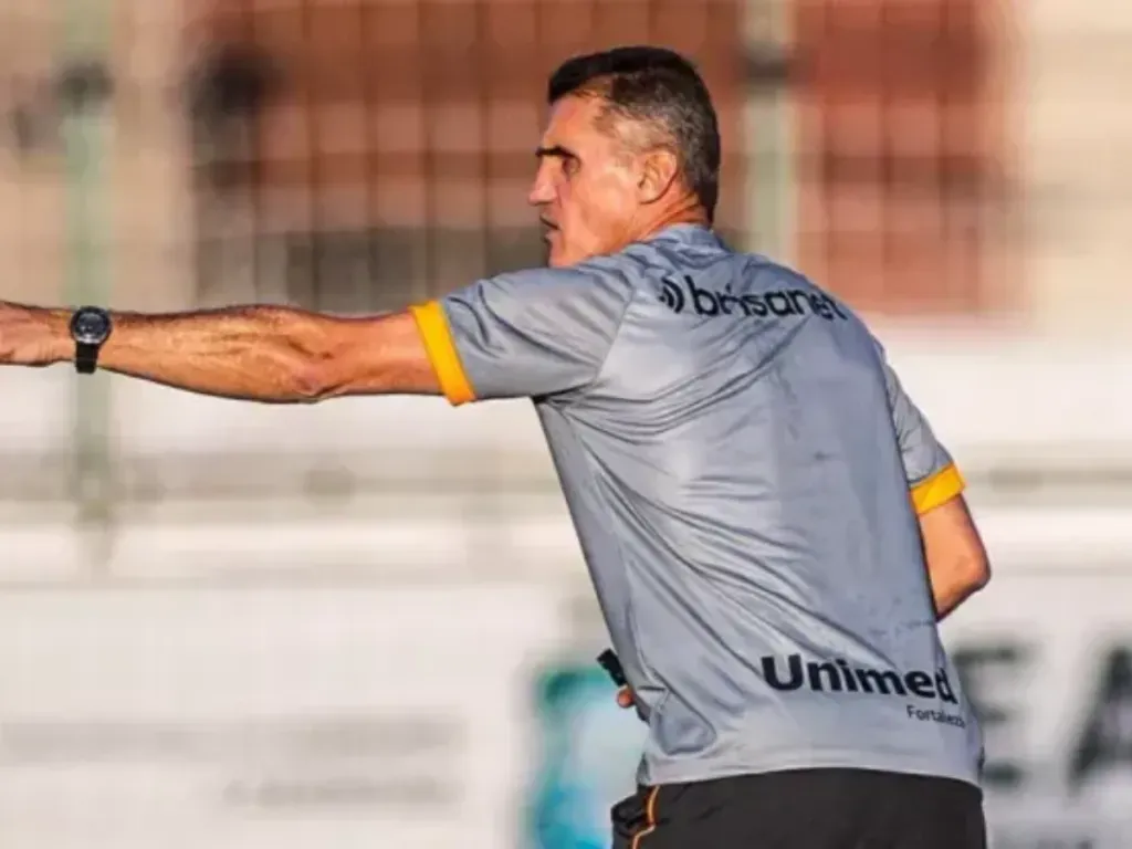 Vagner Mancini, técnico do Ceará – Foto: Felipe Santos / Ceará SC