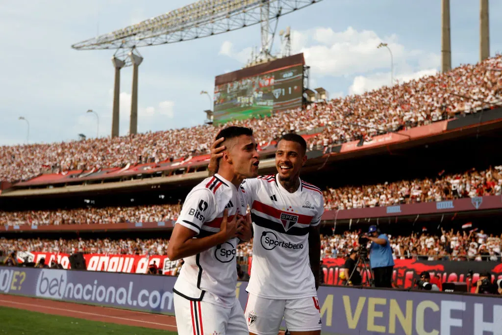Rodrigo Nestor comemorando Foto: Ricardo Moreira/Getty Images.