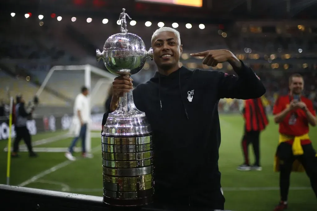 Bruno Henrique, ídolo do Fla. (Foto: Wagner Meier/Getty Images)