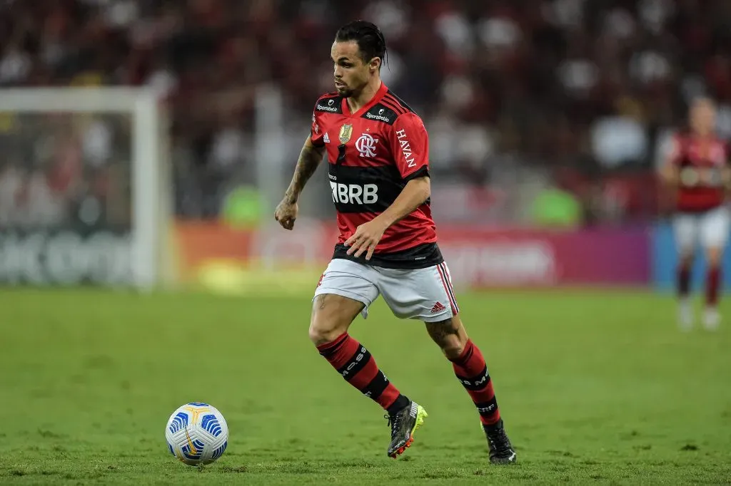 Michael jogador do Flamengo durante partida pelo Flamengo. Foto: Thiago Ribeiro/AGIF