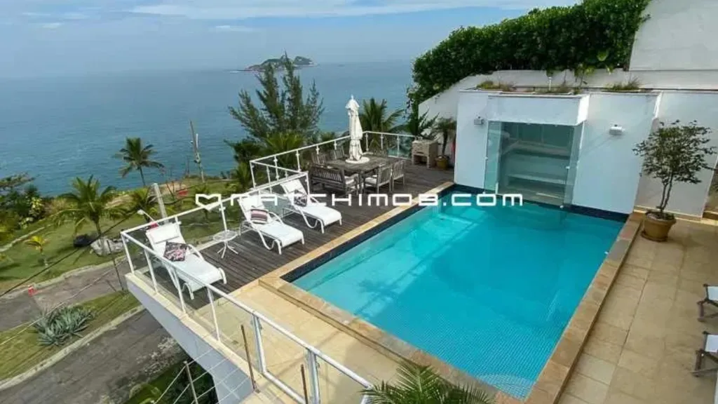 Pedro Scooby aluga mansão no Rio de Janeiro. Reprodução/Imobiliária Machi Mob