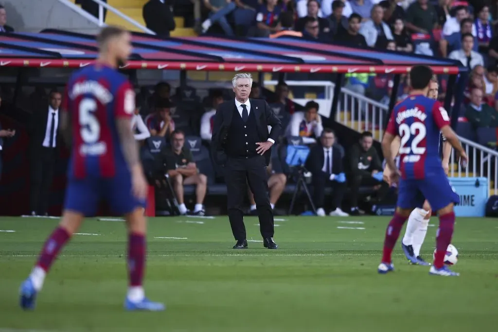 Ancelotti, técnico do Real Madrid – Foto: Eric Alonso/Getty Images