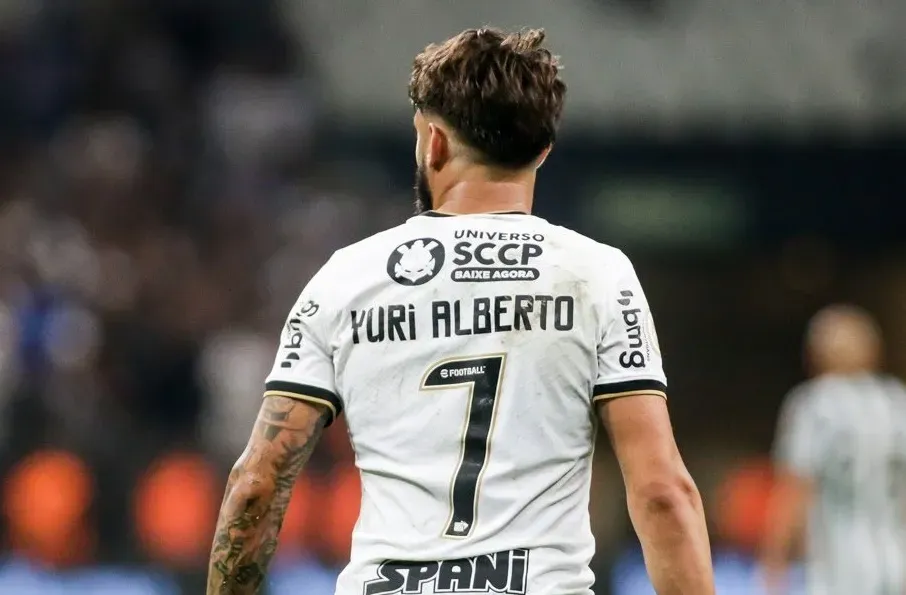 Yuri Alberto em ação pelo Corinthians, pelo Campeonato Brasileiro – Foto: Rodrigo Coca/Agência Corinthians