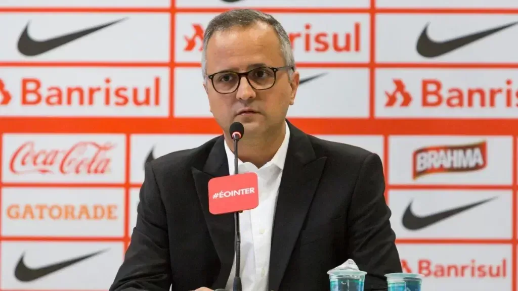 Roberto Melo é o candidato da oposição da próxima eleição presidencial no Inter – Foto: Jeferson Guareze/AGIF