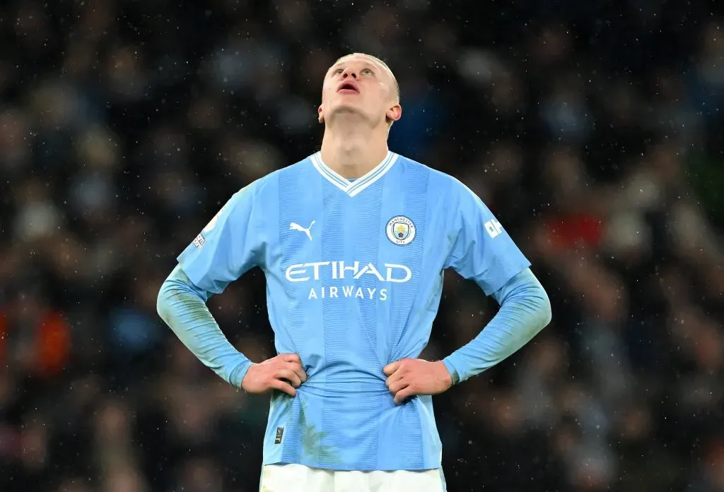 Erling Haaland do Manchester City. Foto: Shaun Botterill/Getty Images