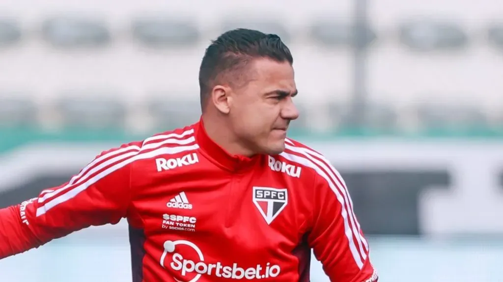 Felipe Alves, goleiro do São Paulo. Foto: Luiz Erbes/AGIF