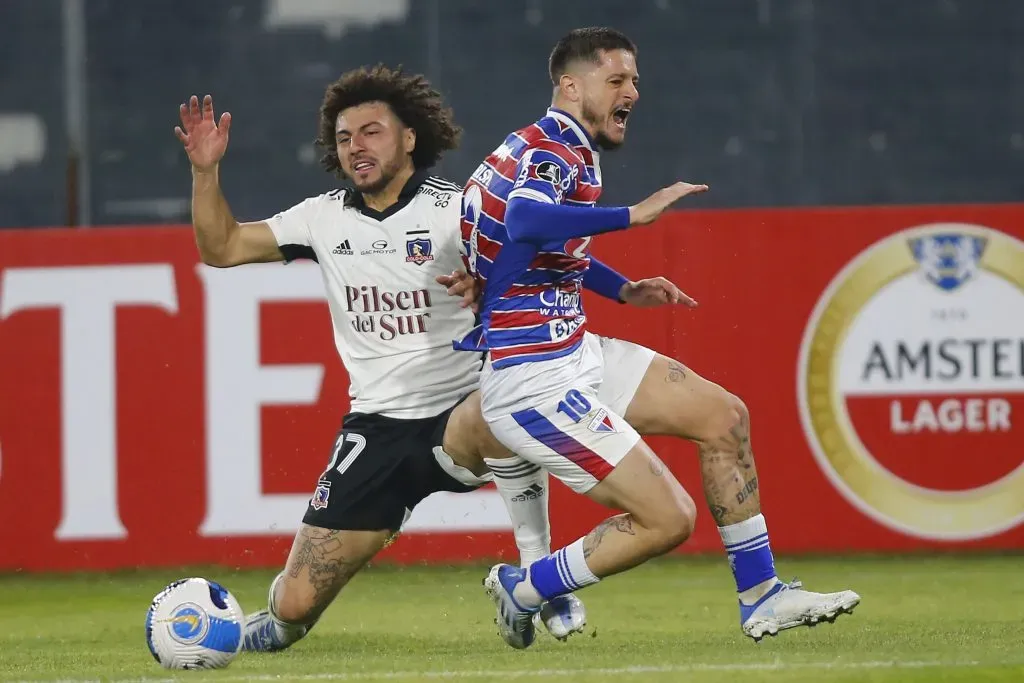 Falcón em ação contra o Fortaleza, em 2022. Foto: Marcelo Hernandez/Getty Images.