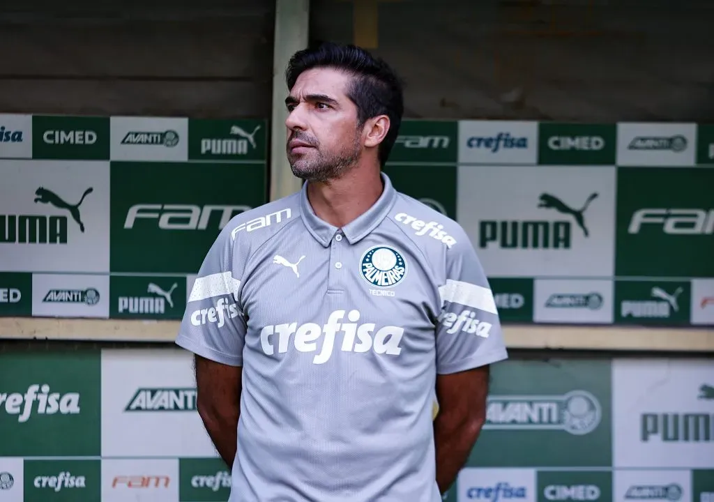 Abel Ferreira tecnico do Palmeiras durante partida contra o Fluminense no estadio Arena Allianz Parque pelo campeonato Brasileiro A 2023. Fabio Giannelli/AGIF