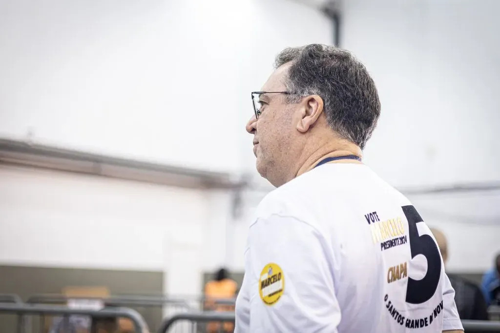 Marcelo Teixeira já se movimenta para reforçar o Santos. Fotos: Raul Baretta/ Santos FC.