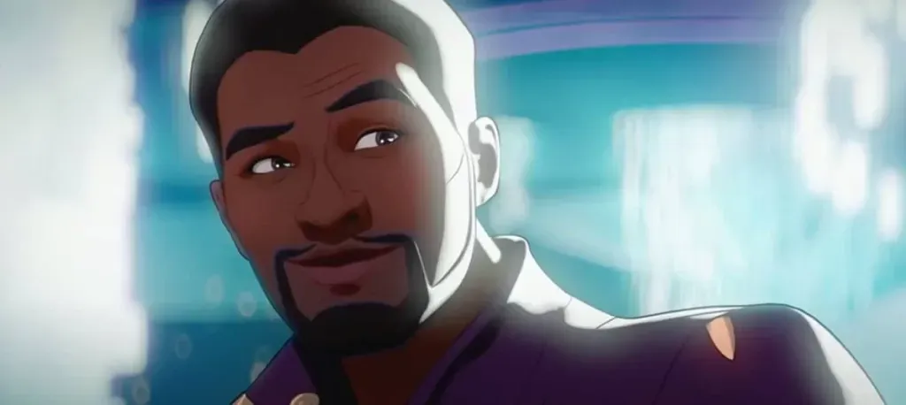Pantera Negra já apareceu em um dos episódios de animação de What If – Foto: Reprodução/Disney+