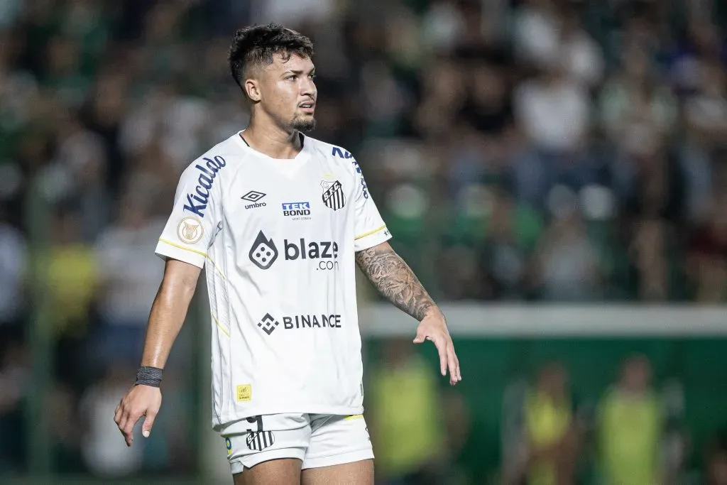Marcos Leonardo  jogador do Santos é alvo de equipes europeias no mercado. Foto: Heber Gomes/AGIF