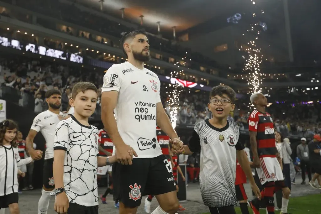 Bruno Méndez não renovará o seu contrato com o Corinthians. Foto: Ricardo Moreira/Getty Images.