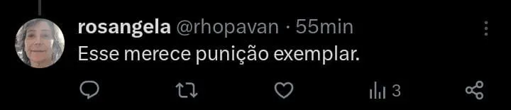 Comentário internauta - Foto: Twitter