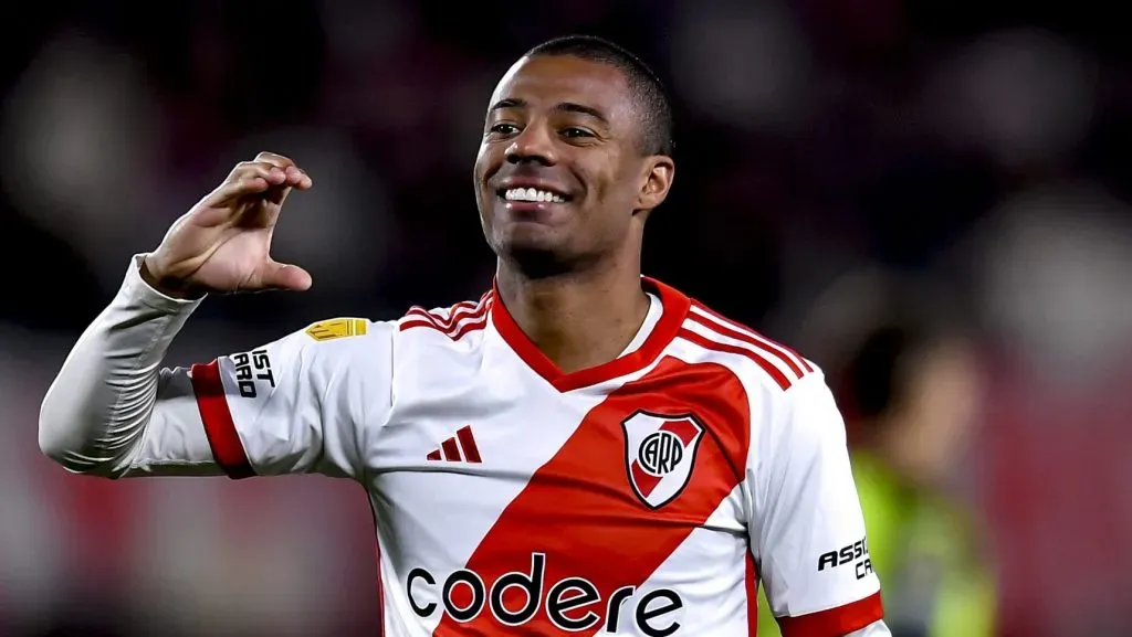 De La Cruz jogador do River Plate - Foto: Marcelo Endelli/Getty Images
