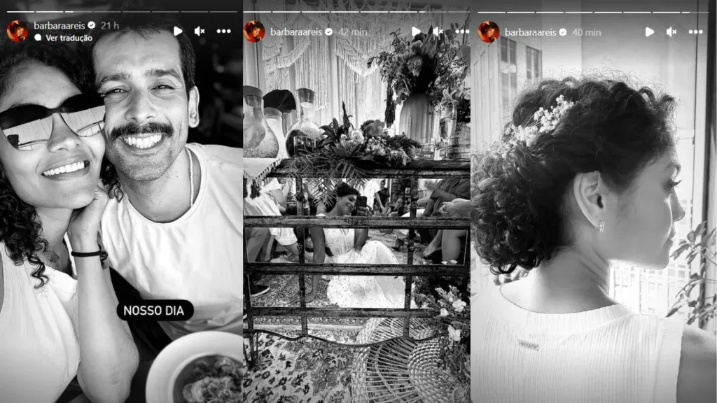 Barbara Reis se casa no Rio de Janeiro. Foto: divulgação