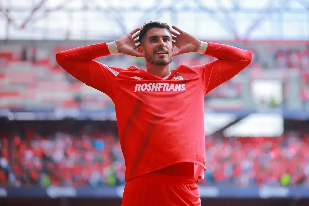 Pedro Raul, atacante do Toluca – Foto: Hector Vivas/Getty Images