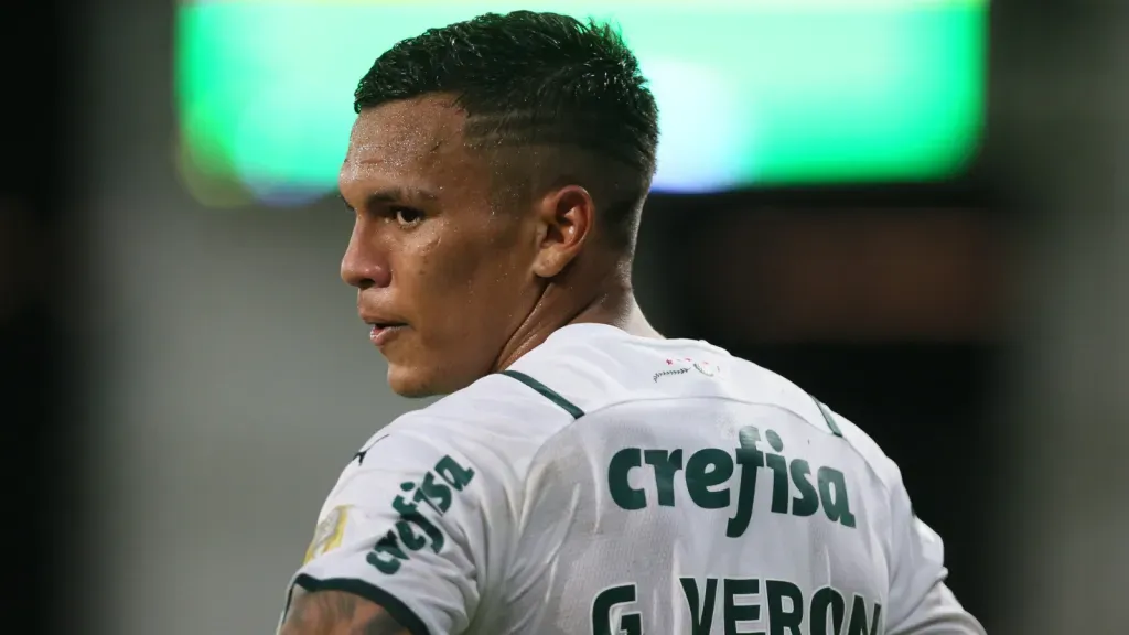Gabriel Veron, ex-jogador do Palmeiras – Foto: Gil Gomes/AGIF