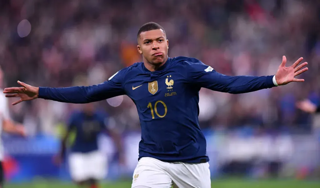 Foto: Aurelien Meunier/Getty Images – França de Mbappé ficou brava com o árbitro