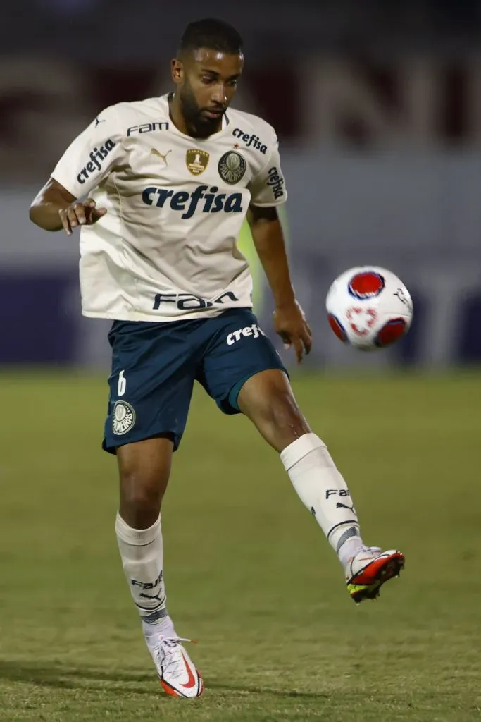 SP – Araraquara – 16/02/2022 – PAULISTA 2022, FERROVIARIA X PALMEIRAS – Jorge jogador do Palmeiras durante partida contra o Ferroviaria no estadio Fonte Luminosa pelo campeonato Paulista 2022. Foto: Thiago Calil/AGIF
