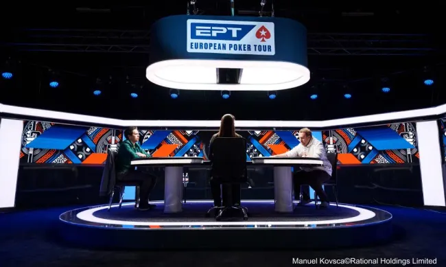 Mano a mano EPT Praga (Manuel Kovsca/PokerStars)