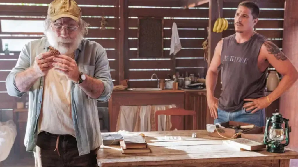 César Montebello e Julião em Fuzuê. Reprodução/Globo