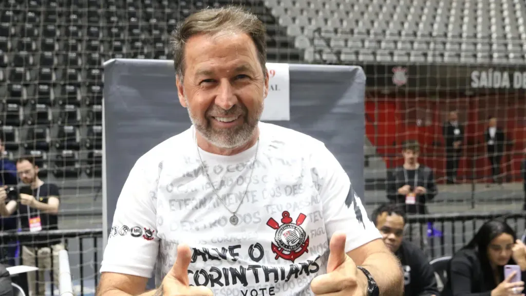 Augusto Melo, presidente do Corinthians - Foto: Divulgação