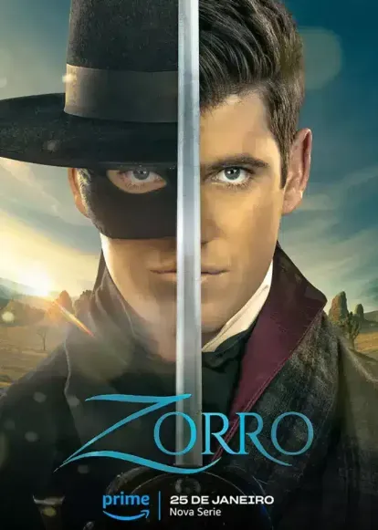 Pôster de Zorro – Foto: Divulgação/Prime Vídeo