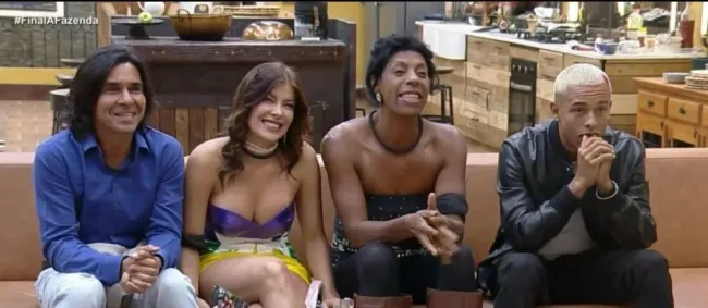 André, Jaquelline, Márcia Fu e WL - Reprodução/ Record