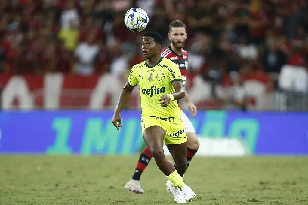 último jogo do Palmeiras no Maracanã, contra o Flamengo pelo Campeonato Brasileiro. Foto: Wagner Meier/Getty Images