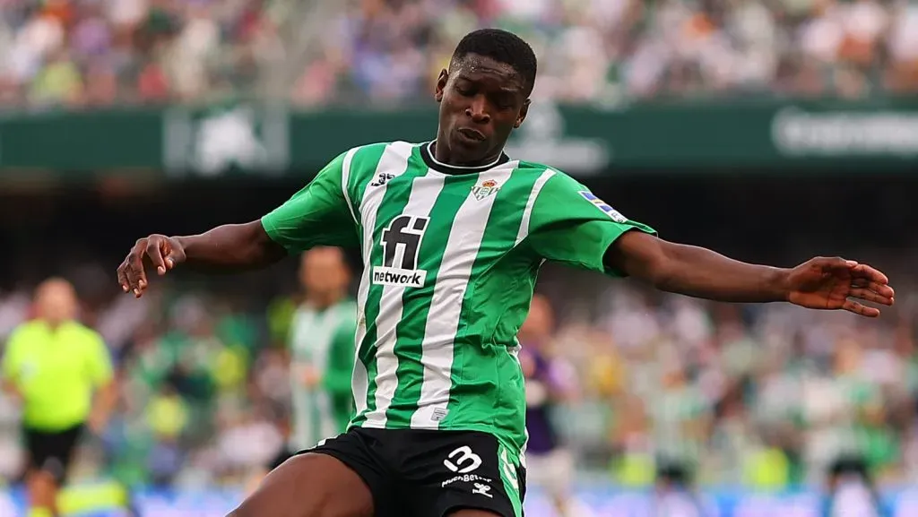 Luiz Henrique pelo Real Betis. (Photo by Fran Santiago/Getty Images)