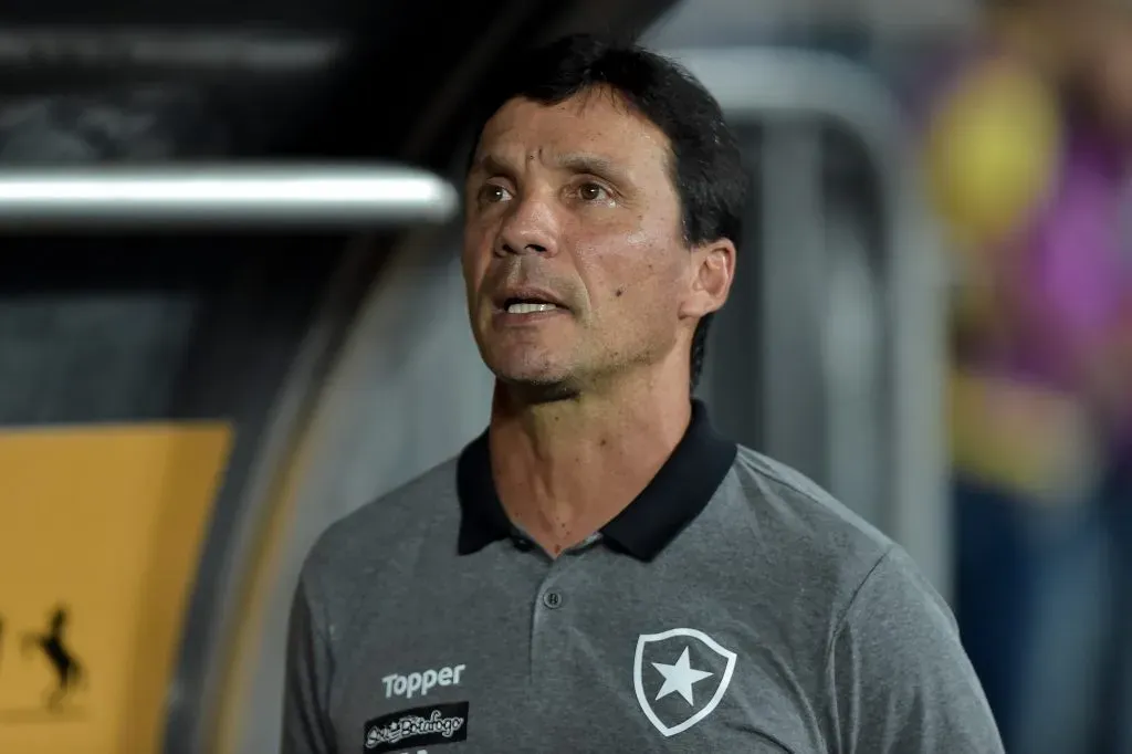 Ze Ricardo tecnico do Botafogo durante partida contra o Juventude no estadio Engenhao pelo campeonato Copa do Brasil 2019. Thiago Ribeiro/AGIF