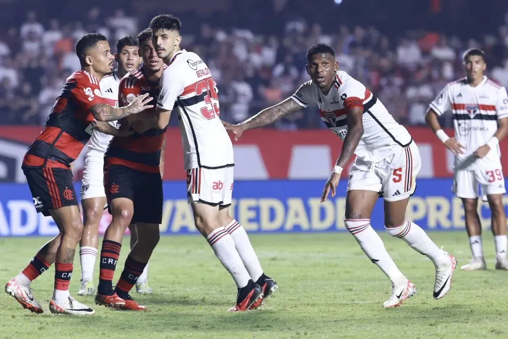 São Paulo atuando no Morumbi em 2023. Foto: Marcello Zambrana/AGIF