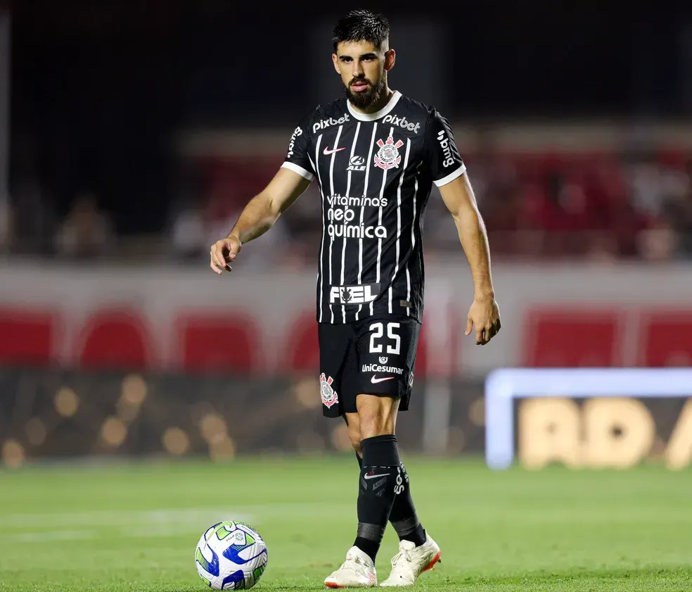 Bruno Méndez em ação pelo Corinthians – Foto: Rodrigo Coca/Agência Corinthians