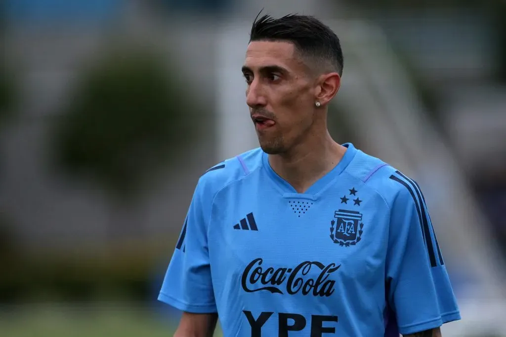 Di Maria na Argentina. (Photo by Daniel Jayo/Getty Images)