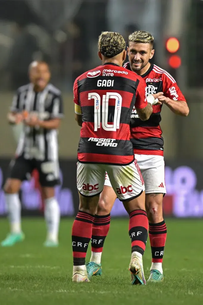 Gabigol acabou herdando a 10. Pedro Vilela/Getty Images