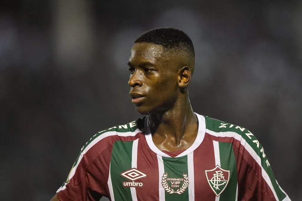 Luiz Henrique durante a passagem pelo Fluminense em 2022. Foto: Thiago Ribeiro/AGIF