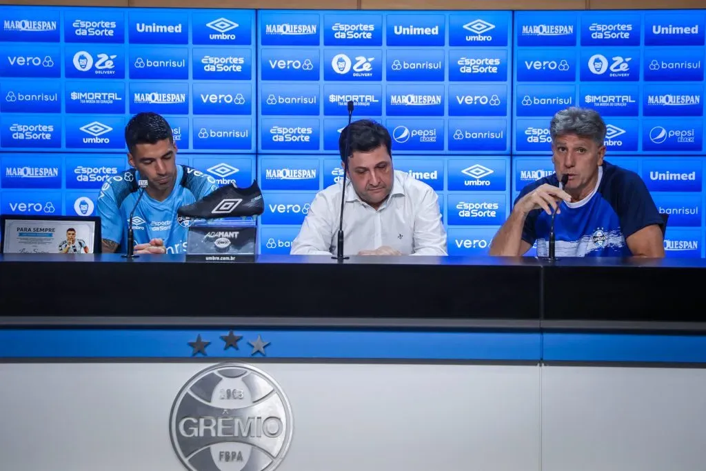 RS – FUTEBOL/CAMPEONATO BRASILEIRO 2023/GREMIO X VASCO – ESPORTES – Lance da partida entre Gremio e Vasco disputada na noite deste domingo na Arena do Gremio, em partida valida pela Campeonato Brasileiro 2023. FOTO: LUCAS UEBEL/GREMIO FBPA